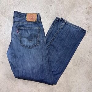 Vintage Y2K Levi's 527 Boot Cut Jeans 2010 Mens 34x30 Dark Wash Denim Pants